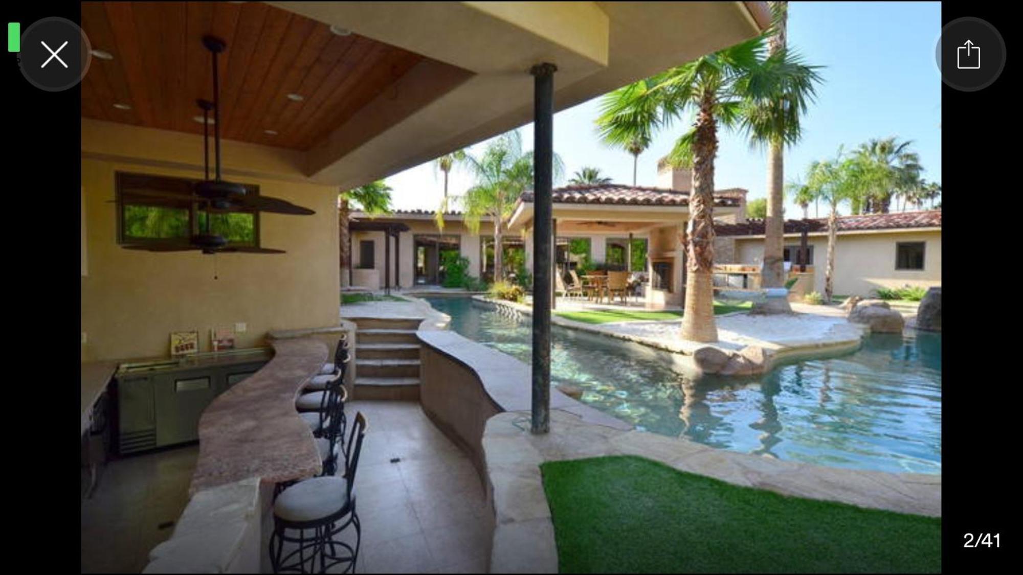 Warm Sands Villa-Moving River/Island Palm Springs Extérieur photo